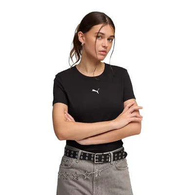 Playera Puma Essentials Cat Logo
