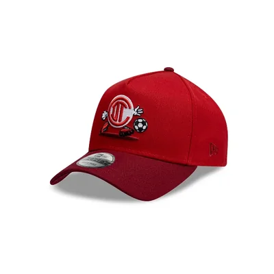 Deportivo Toluca FC LMX Cartoon 9FORTY A-Frame Snapback