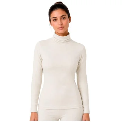 Camiseta Térmica Cuello Ruso Body Control para Mujer