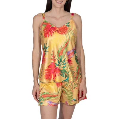 Pijama Babyshort de Tirantes Satin Lifestyler para Mujer