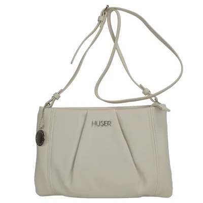 Bolsa Crossbody Beige Huser para Mujer