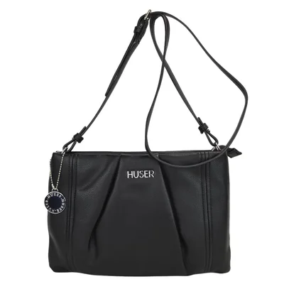 Bolsa Crossbody Negro Huser para Mujer