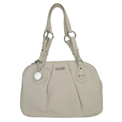 Bolsa Bowler Beige para Mujer Huser