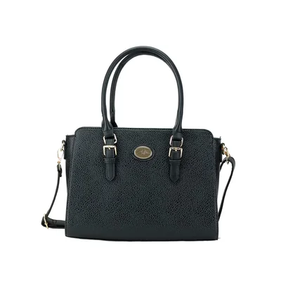 Bolsa Satchel Negro Chatties para Mujer