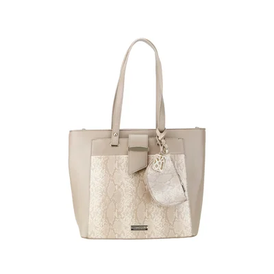 Bolsa Tote Beige Ted Lapidus para Mujer