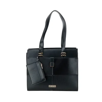 Bolsa Tote Negro Ted Lapidus para Mujer