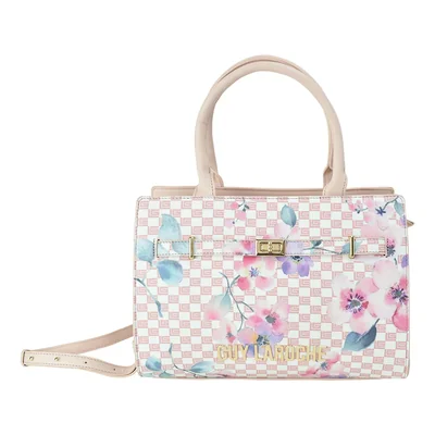 Bolsa Satchel Rosa Guy Laroche para Mujer