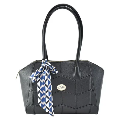 Bolsa Satchel Negro Chatties para Mujer