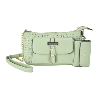 Bolsa Croosbody Verde Ted Lapidus para Mujer