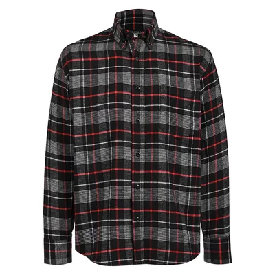Camisa Casual Relaxed Fit en Franela Inviernal Cavalatti para Hombre