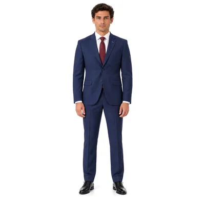 Traje Slim Fit Azul Medio Formens para Hombre