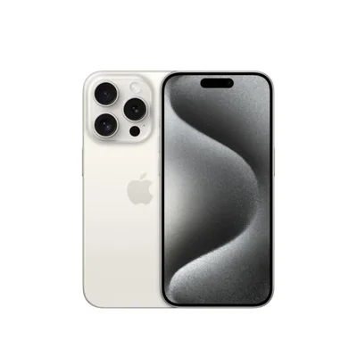 iPhone 15 Pro 256GB Titanio Blanco Desbloqueado Reacondicionado Esim