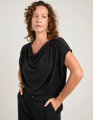 Blusa Lieb manga corta para mujer