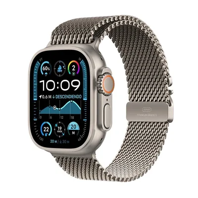 Apple Watch Ultra 2 GPS Cellular Caja Titanio Natural 49 mm Mediana