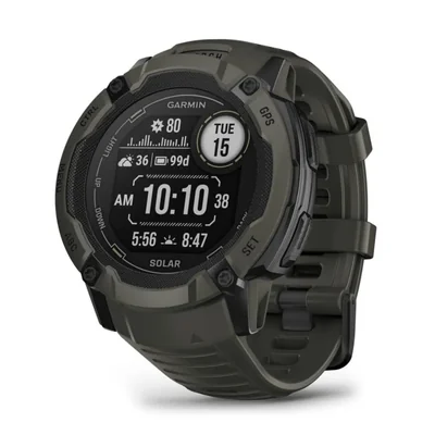 Garmin Instinct 2X Solar Moss 50mm GPS Fitness Outdoor