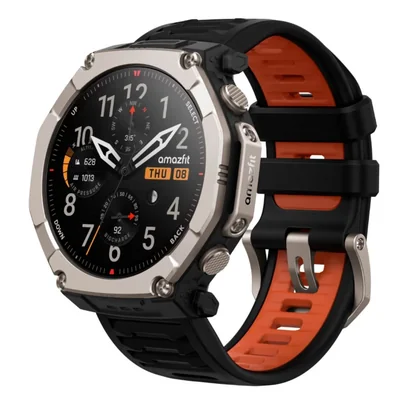 Amazfit T Rex Ultra 2 Smartwatch Outdoor AMOLED 1 5 Titanio GPS