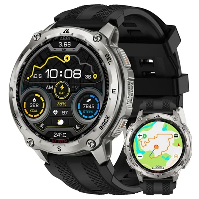KOSPET TANK T4 Reloj Inteligente Militar 10ATM GPS Offline 500mAh
