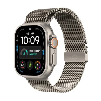 Apple Watch Ultra 4 GPS Cellular Caja Titanio Natural 49 mm Correa