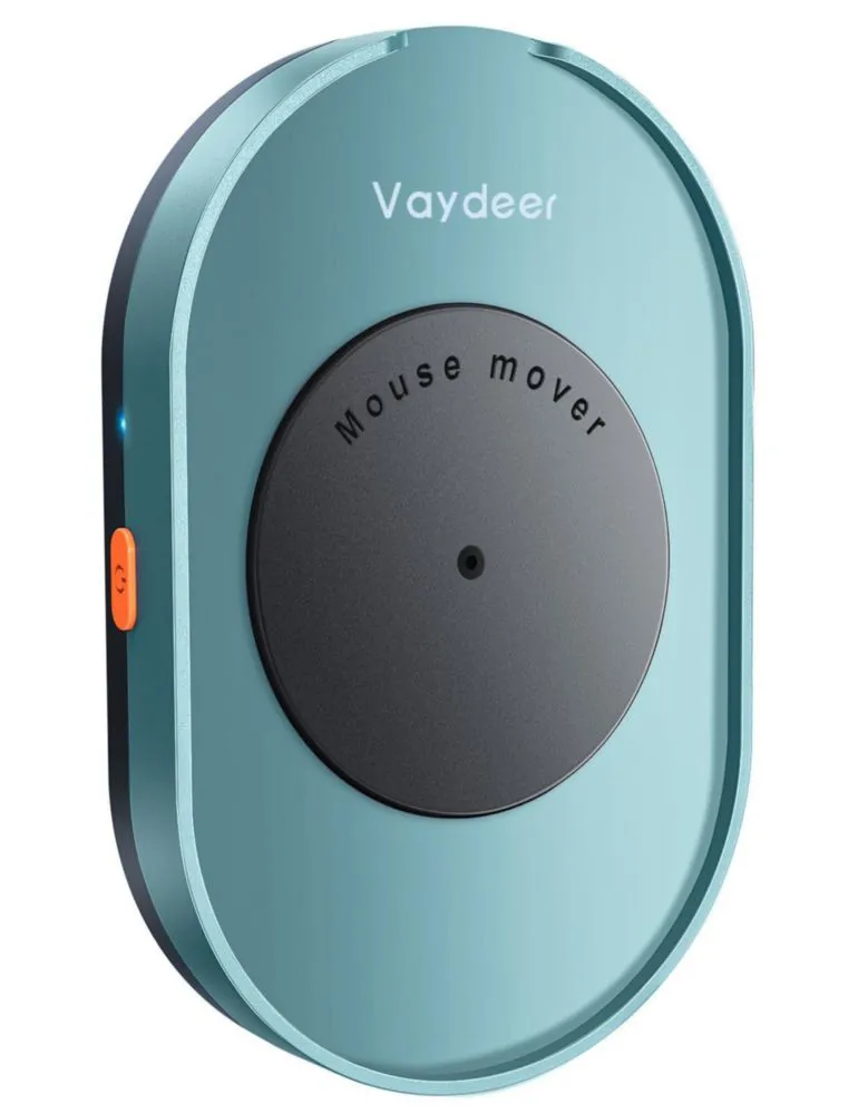 Simulador de movimiento de ratón Vaydeer indetectable con interruptor ON/OFF sin controlador