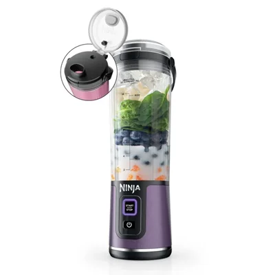 Ninja BC151PL Batidora Portátil 18 Oz Recargable USB C