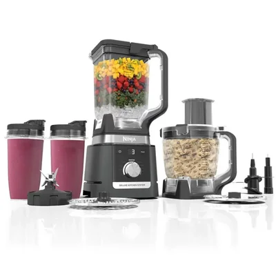 Licuadora Ninja Deluxe 1600W Sistema Cocina 3 en 1 Jarra 2 6L
