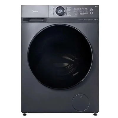 Lavasecadora Midea 15 Kilos Carga Frontal Inverter Quattro GrisMF200D150WBT