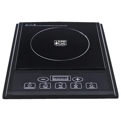 Parrilla de Mesa Eléctrica Super FlamaNumber One Negra