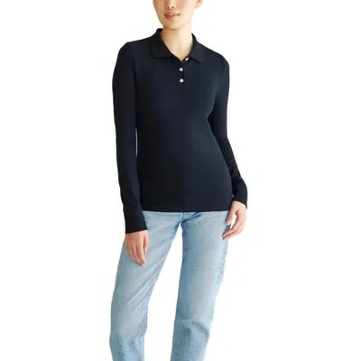 Polo AEROPOSTALE de manga larga para mujer – 65 cm