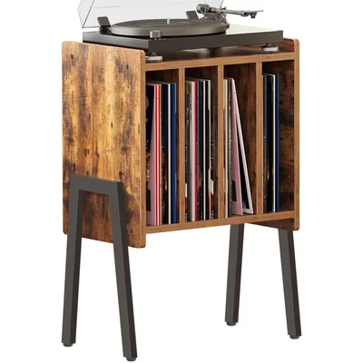 Soporte Para Tocadiscos Tutotak Mesita De Noche Con Almacenamiento - Venta Internacional.