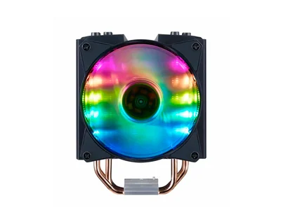 Disipador CPU Cooler Master Masterair MA410m 2 X 120mm 650-1800rpm color Negro