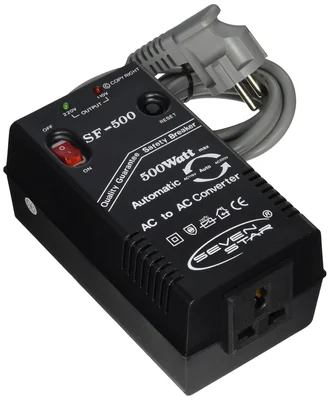 Transformador Seven Star 500w 110v220v Auto Adaptador - Venta Internacional.