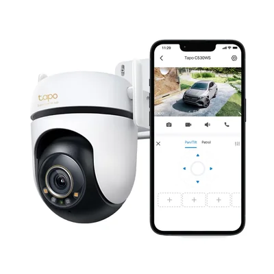 Cámara Wi-fi De Seguridad Tapo Vistacam 360° 3k 5mp Outdoor - Venta Internacional.