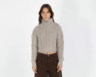 Suéter de Cuello Alto Forever 21 para Mujer