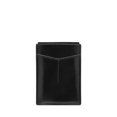 Billetera Fossil de 10 cm de cuero con clip de dinero y compartimento para tarjetas