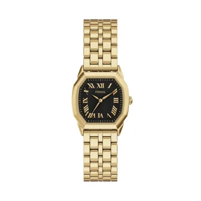 Reloj Fossil Harlow para mujer con correa de acero inoxidable dorado