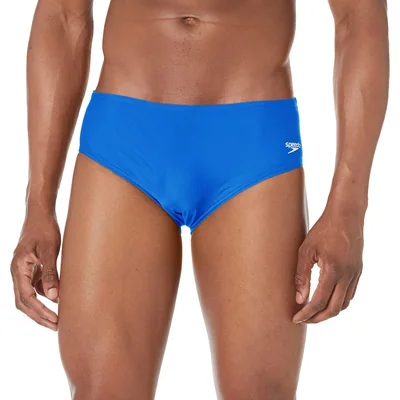 Traje De Baño Speedo Powerflex Eco Azul Para Hombre Ultraduradero Con Licra Xtra Life - Venta Internacional.