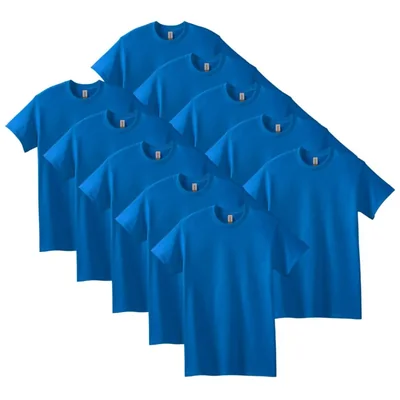 Camiseta Gildan G5000 4XL Azul Royal - Pack de 10