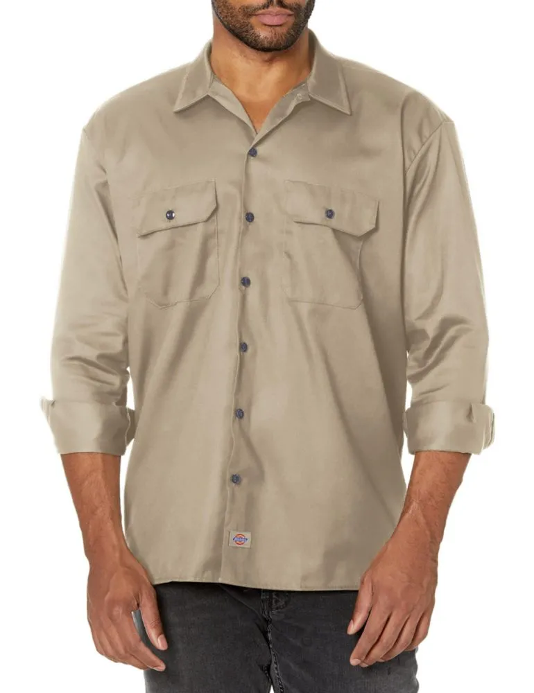 Camisa Dickies X-Large Desert Sand de manga larga
