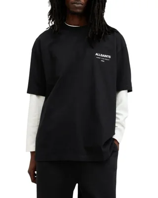 Camiseta AllSaints Underground Negro Jet S
