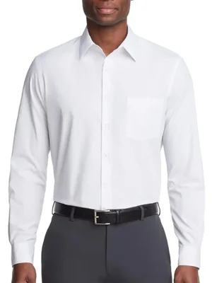 Camisa de Vestir Van Heusen Blanca Cuello 39 cm Manga 81‑84 cm