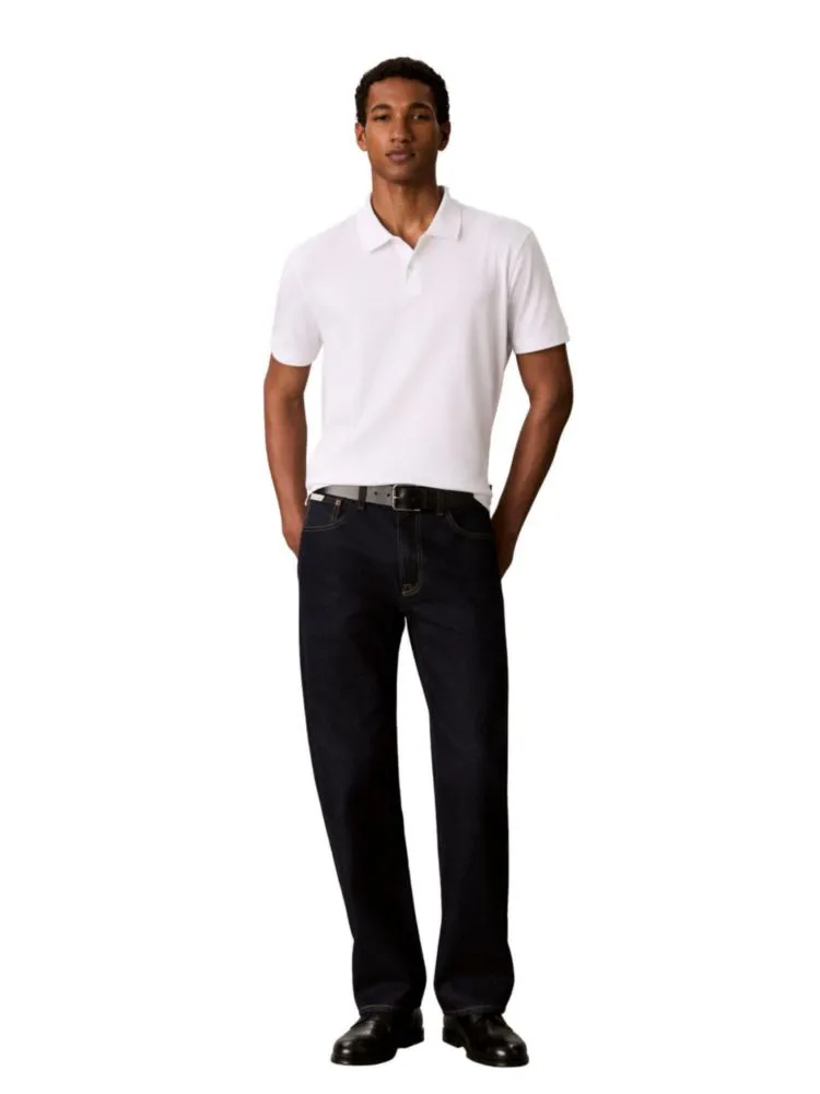 Polo Calvin Klein Liquid Touch Blanco