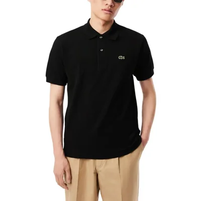 Camisa Polo Lacoste L.12.12 Negra Talla XXL