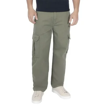 Jeans Cargo Baggy Fit Para Hombre Forever 21