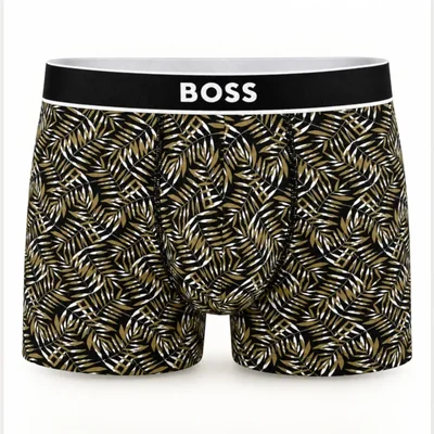 Boxer Boss Tropical Leaf Trunk Hombre 1p