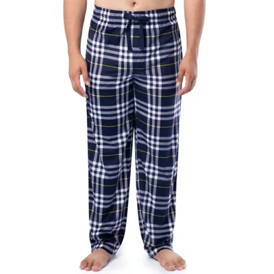 Pantalón de pijama IZOD de forro polar sedoso para hombre azul marino talla XL