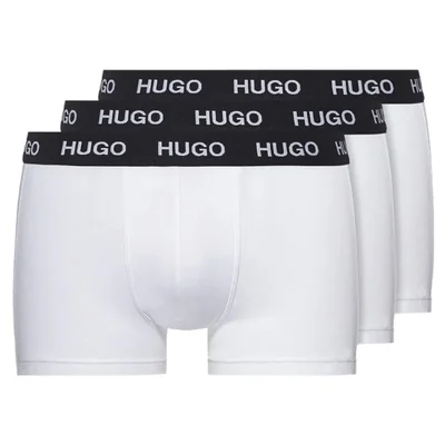 BOXER TRUNK HUGO COTTON STRETCH 3 PACK COLOR BLANCO 50435463