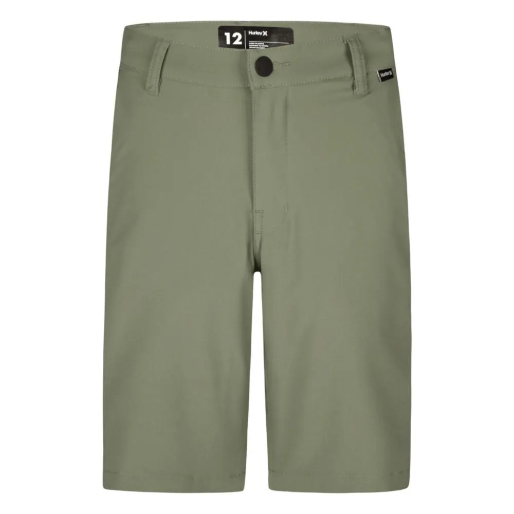 Shorts Hurley H20-Dri Walk de sarga ligera