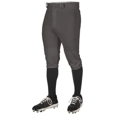 Pantalones tipo knicker de béisbol CHAMPRO adulto talla pequeña grafito