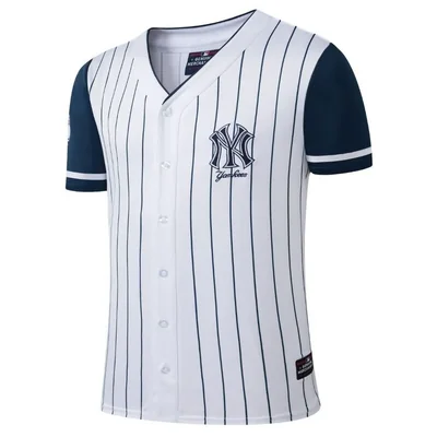 Playera Baseball MLB Fielder New York Yankees Blanco Hombre