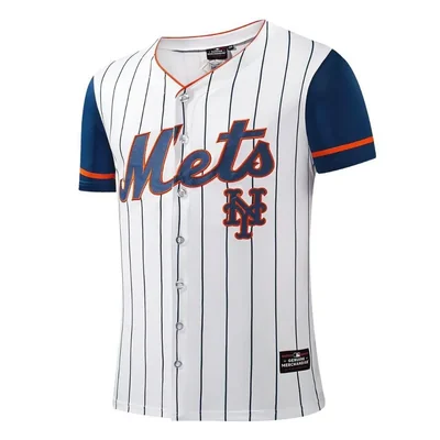 Playera Baseball MLB Fielder New York Mets Blanco Hombre ML
